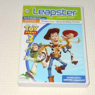 トイストーリー(トイ・ストーリー)のLeapster Disney Toy Story 3 欠品無し★動作確認済(携帯用ゲームソフト)