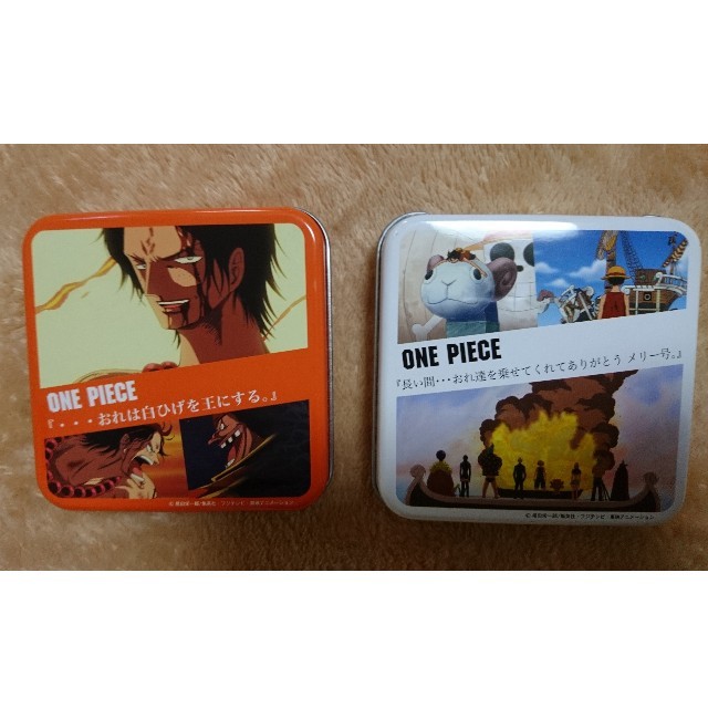 ONE PIECE 缶 セブンイレブン 非売品 エンタメ/ホビーのおもちゃ/ぬいぐるみ(キャラクターグッズ)の商品写真