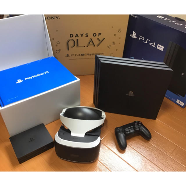 2022年新作 PlayStation4 - PS4 Pro 1TB 本体&PlayStationVRセット