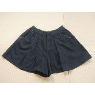 グローブ(grove)の【値下げ】ショートパンツ 黒 ブラック grove キュロット(ショートパンツ)