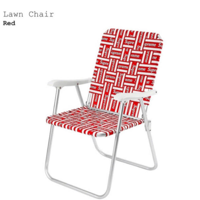 20SS Supreme Lawn Chair Red