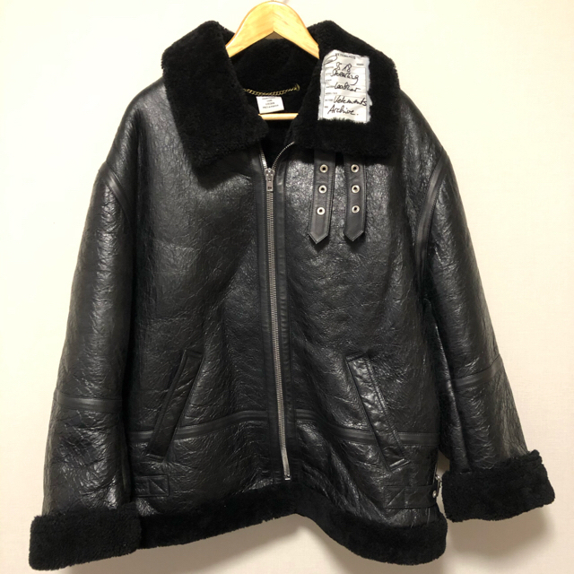 VETEMENTS SHEARLING レザージャケット