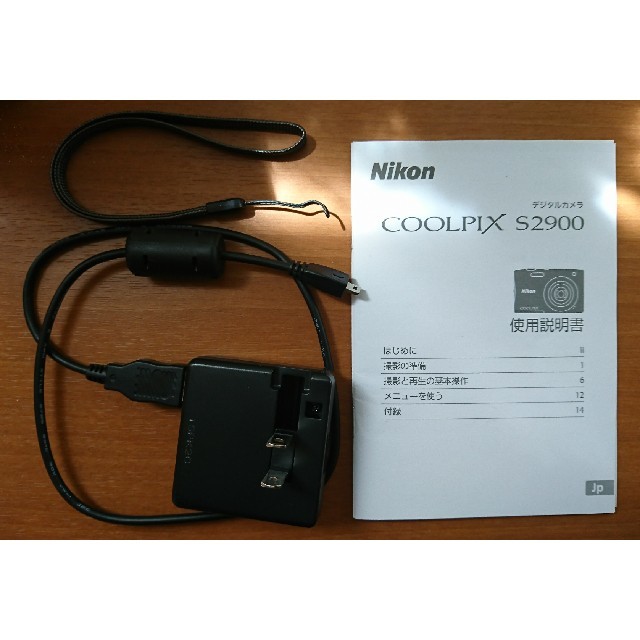 Nikon(ニコン)の美品 Nikon COOLPIX S2900 説明書あり スマホ/家電/カメラのカメラ(コンパクトデジタルカメラ)の商品写真