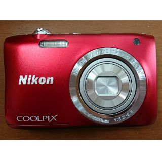 ニコン(Nikon)の美品 Nikon COOLPIX S2900 説明書あり(コンパクトデジタルカメラ)