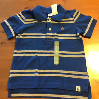 ベビーギャップ(babyGAP)のbabyGAP ポロシャツ　100センチ　青  (Tシャツ/カットソー)