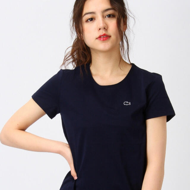 LACOSTE(ラコステ)のウィル6230様専用　ラコステ　VネックTシャツ　再値下げしました　 レディースのトップス(Tシャツ(半袖/袖なし))の商品写真