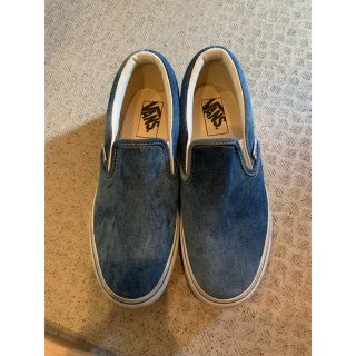 ヴァンズ(VANS)のVANS 厚底スリッポン　デニム(スリッポン/モカシン)