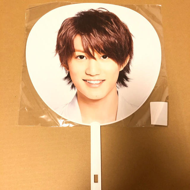 Johnny's(ジャニーズ)の橋本涼　HiHiJets 個人うちわ エンタメ/ホビーのタレントグッズ(アイドルグッズ)の商品写真