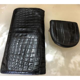 クロコダイル(Crocodile)のクロコダイルお財布とコインケース(長財布)