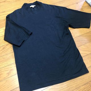 ハイク(HYKE)のHYKE ハイク　コットンTシャツ　黒　ブラック ハイネック　モックネック　(Tシャツ(半袖/袖なし))