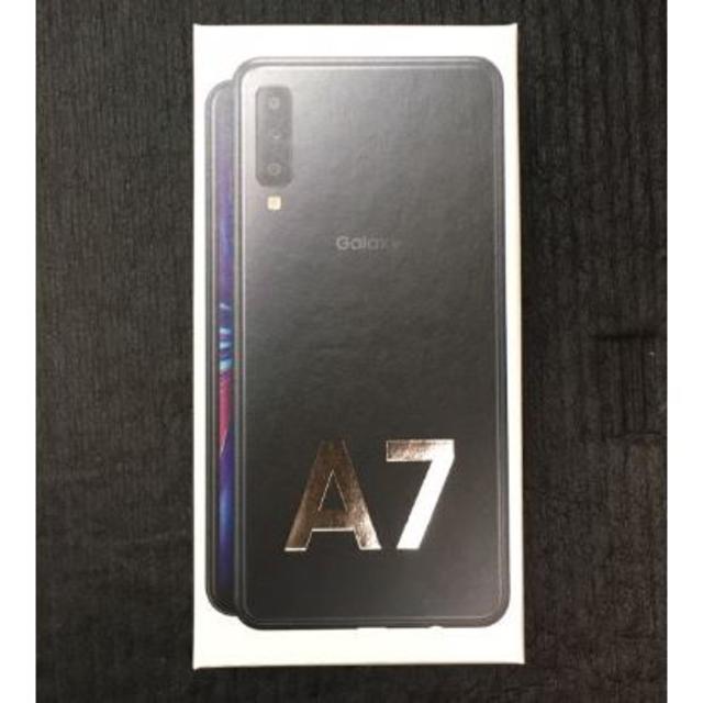 SAMSUNG - 【新品】Galaxy A7 ブラック 64 GB SIMフリー
