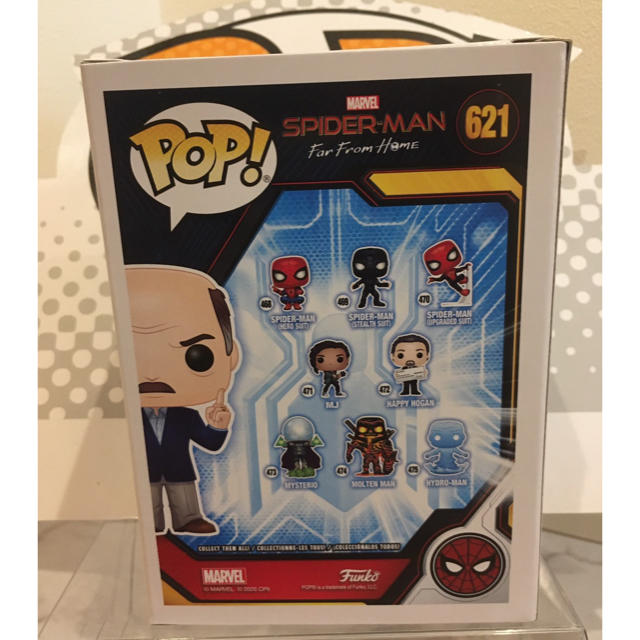 MARVEL - FUNKO POP! スパイダーマンFFH J・ジョナ・ジェームソン限定