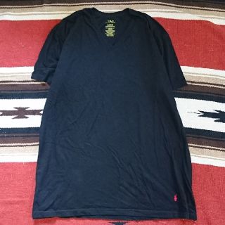 ポロラルフローレン(POLO RALPH LAUREN)のポロラルフローレン Vネック Tシャツ 古着(Tシャツ/カットソー(半袖/袖なし))