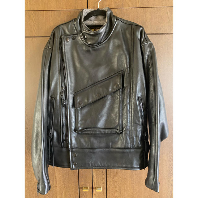 VANSON(バンソン)のvanson レザージャケット ライダースジャケット　バンソン　美品❗️ メンズのジャケット/アウター(ライダースジャケット)の商品写真