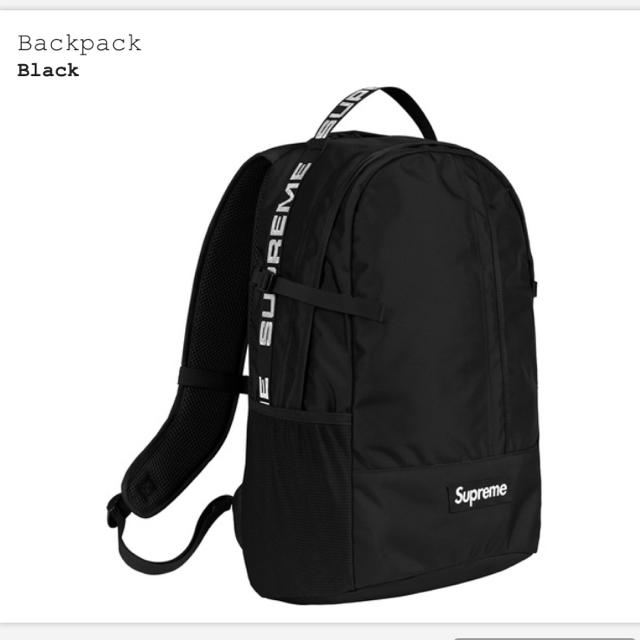 Supreme backpackの通販 by 0774's shop｜シュプリームならラクマ - 18ss supreme お得超激得