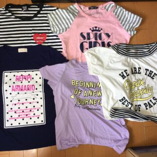 レピピアルマリオ(repipi armario)のrepipi armario、ANAP GIRL、pinklatte 9着セット(Tシャツ/カットソー)