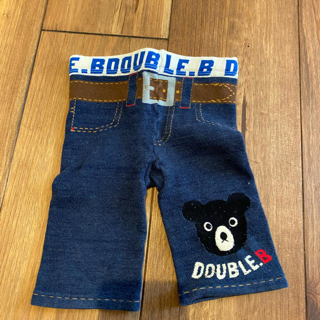 DOUBLE.B(ダブルビー)のダブルビー　パンツ キッズ/ベビー/マタニティのベビー服(~85cm)(パンツ)の商品写真