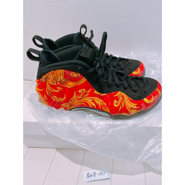Supreme Nike Air Foamposite One Red US9