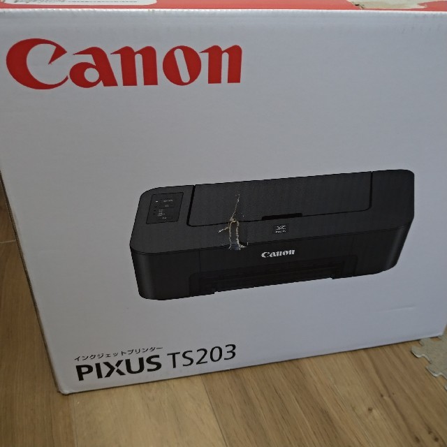 【箱に難あり・未使用品】Canon PIXUS TS203 スマホ/家電/カメラのPC/タブレット(PC周辺機器)の商品写真