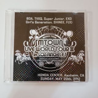 エクソ(EXO)のSMTOWN LIVE WORLD TOUR3　IN ロサンゼルス　DVD(アイドル)