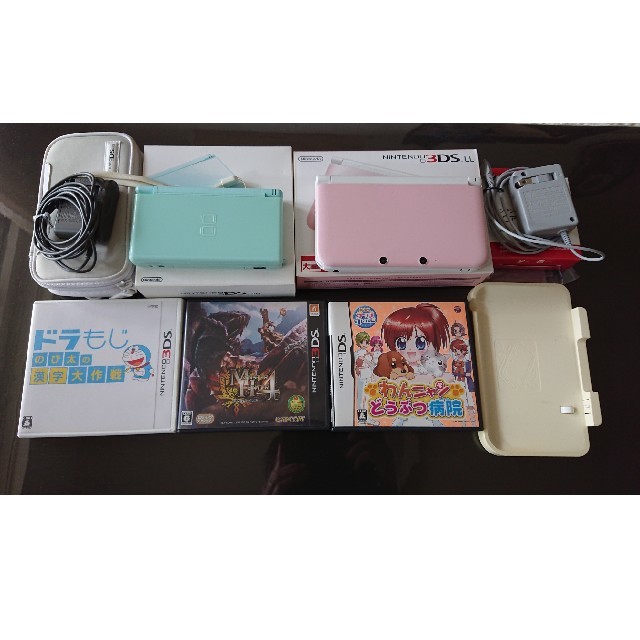 任天堂 NINTENDO 3DS LL & DS Lite  &  モンハン他 1