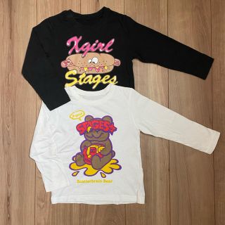 エックスガールステージス(X-girl Stages)のX-Girl Stages 長袖Tシャツセット(Tシャツ/カットソー)