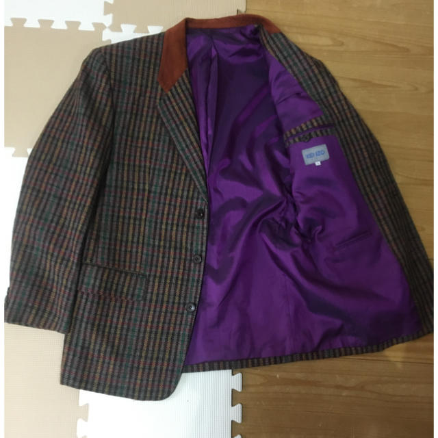 KENZO(ケンゾー)のKENZO ケンゾーウールジャケットサイズ2(L程度)試着程度 メンズのジャケット/アウター(テーラードジャケット)の商品写真