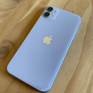 アイフォーン(iPhone)の【フーサン4555様】iPhone11 64GB SIMフリーsoftbank (スマートフォン本体)