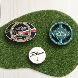 タイトリスト(Titleist)のタイトリスト　非売品マーカー３点セット(その他)