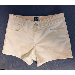 ギャップ(GAP)のGAP ショートパンツ ホワイトデニム 140(パンツ/スパッツ)