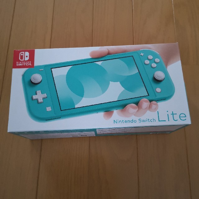 再出最終　Nintendo Switch  Lite ターコイズ　新品　保証書エンタメホビー