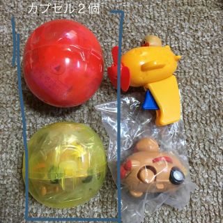 アンパンマン(アンパンマン)のアンパンマン　ガチャポン　プルバック　プロペラ(キャラクターグッズ)