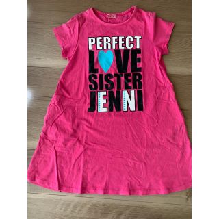 ジェニィ(JENNI)の専用140 SISTER JENNI ワンピースピンク　Tシャツブルー(ワンピース)