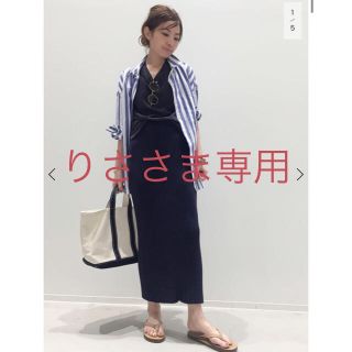 アパルトモンドゥーズィエムクラス(L'Appartement DEUXIEME CLASSE)のアパルトモン☆STATESIDE STRIPE シャツ☆美品(シャツ/ブラウス(長袖/七分))