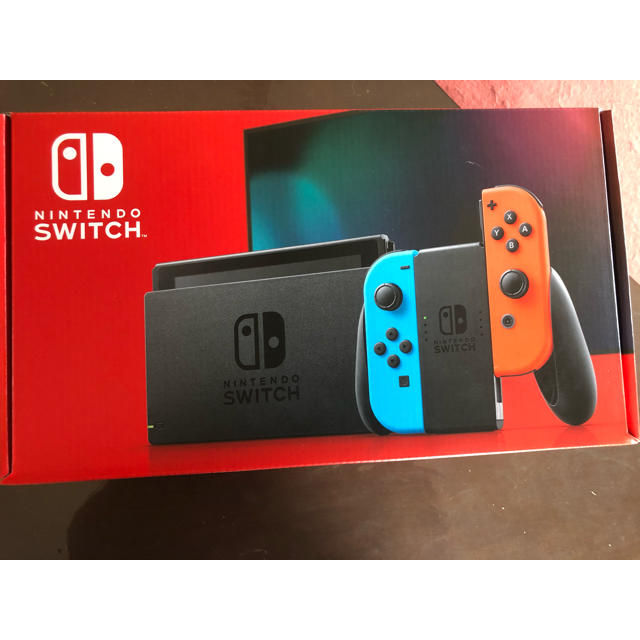 ゲームソフト/ゲーム機本体任天堂スイッチNintendo Switch  ネオンブルー/ネオンレッド　新品