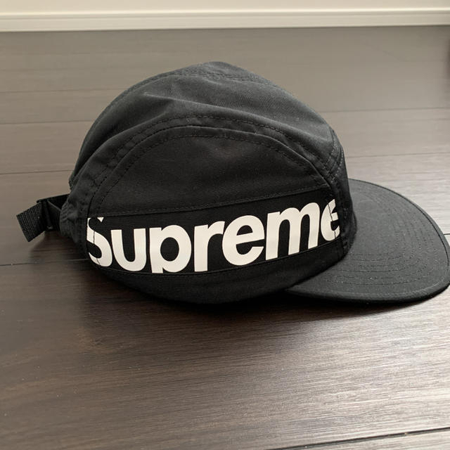 Supreme - ☆Supreme☆side panel camp cap black 18awの通販 by Gr ...