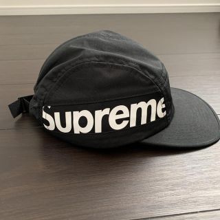 シュプリーム(Supreme)の★Supreme★side panel camp cap black 18aw(キャップ)