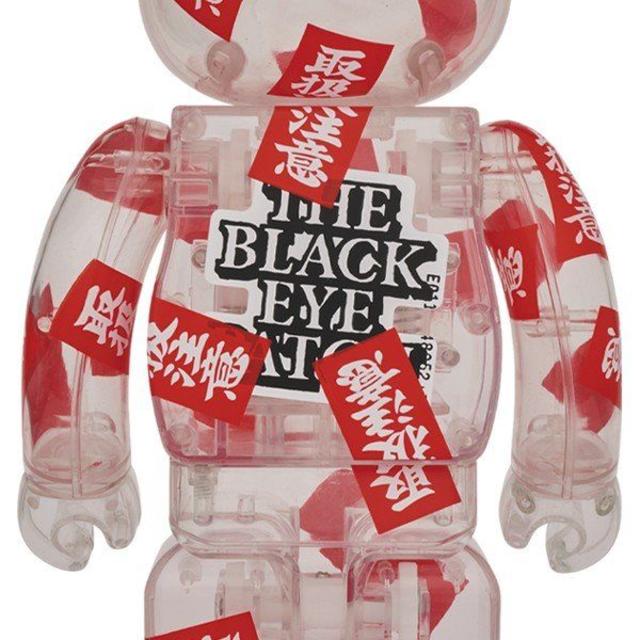 代引不可 BLACK EYE PATCH ベアブリック BE@RBRICK 400% メディコムトイ フィギュア