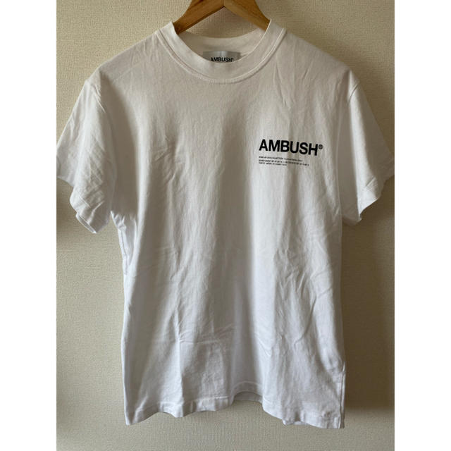AMBUSH(アンブッシュ)のambush logotee メンズのトップス(Tシャツ/カットソー(半袖/袖なし))の商品写真