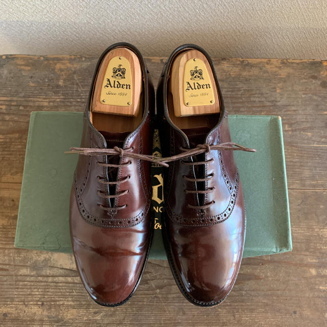 Alden オールデン 994 コードバン サドルシューズ shoes 革靴 | livro