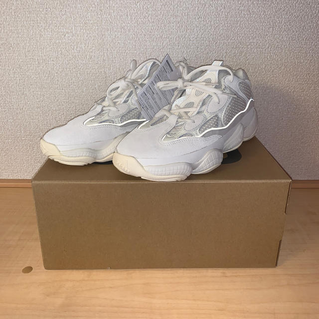 メンズ26.0cm Yeezy 500 ボーンホワイト