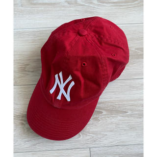 ニューエラー(NEW ERA)のNEWERA キャップ　ニューエラ　ベースボールキャップ　赤　RED(キャップ)