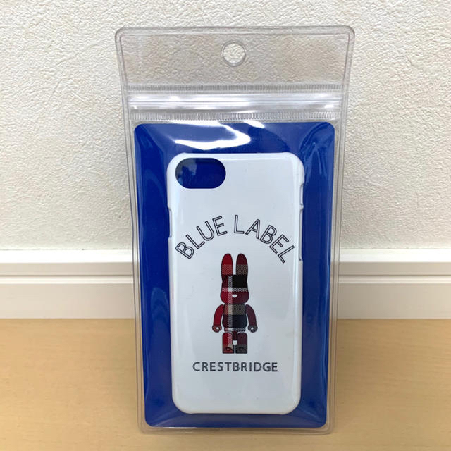 BURBERRY BLUE LABEL(バーバリーブルーレーベル)の正規品❤️ブルーレーベルクレストブリッジ　ラブリック　iPhoneケース スマホ/家電/カメラのスマホアクセサリー(iPhoneケース)の商品写真