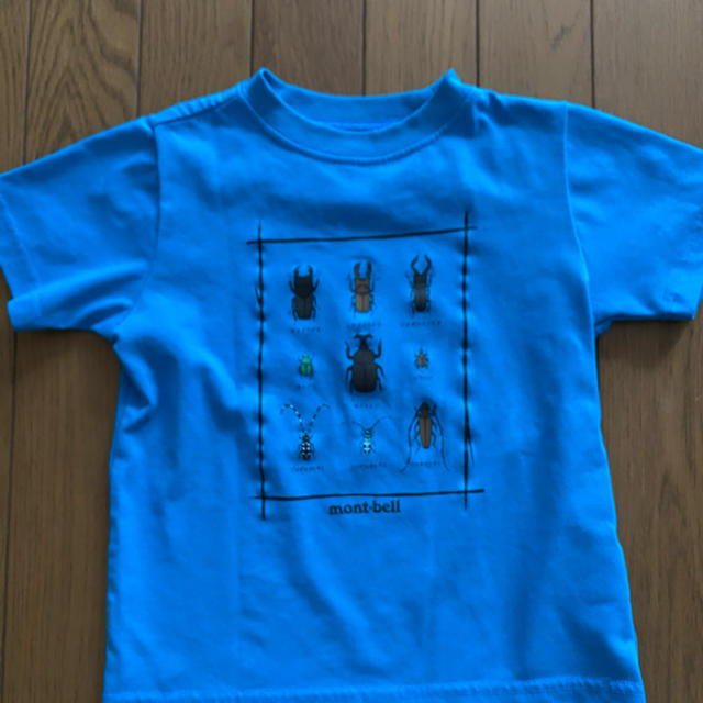 mont bell(モンベル)のmimic様専用　モンベル　半袖Tシャツ　110 キッズ/ベビー/マタニティのキッズ服男の子用(90cm~)(Tシャツ/カットソー)の商品写真