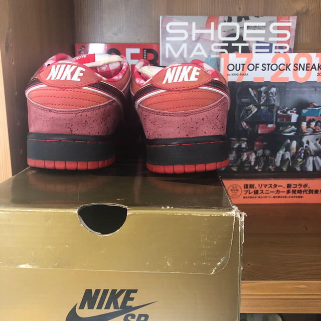 NIKE(ナイキ)の【最終価格】NIKE DUNK LOW SB red LOBSTER メンズの靴/シューズ(スニーカー)の商品写真