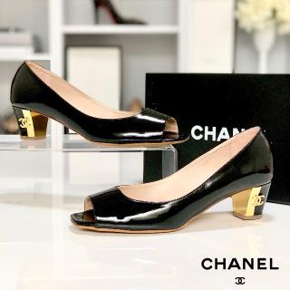 シャネル(CHANEL)の668 美品 シャネル パテント パンプス(ハイヒール/パンプス)