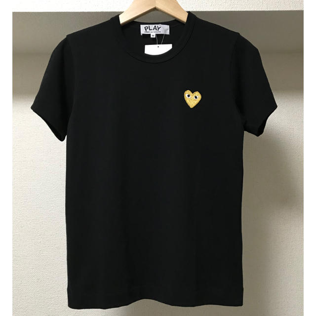 COMME des GARCONS(コムデギャルソン)のプレイコムデギャルソン Tシャツ M レディースのトップス(Tシャツ(半袖/袖なし))の商品写真