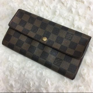 ルイヴィトン(LOUIS VUITTON)のルイヴィトン　長財布　ダミエ　値下げしました(財布)