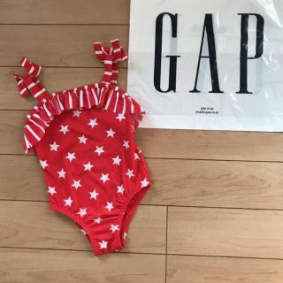 ベビーギャップ(babyGAP)の値下げ！新品★ 90cm gap 水着 星 ワンピース (水着)