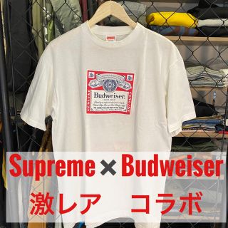 シュプリーム(Supreme)のsupreme Budweiser コラボ TEE シュプリーム バドワイザー(Tシャツ/カットソー(半袖/袖なし))